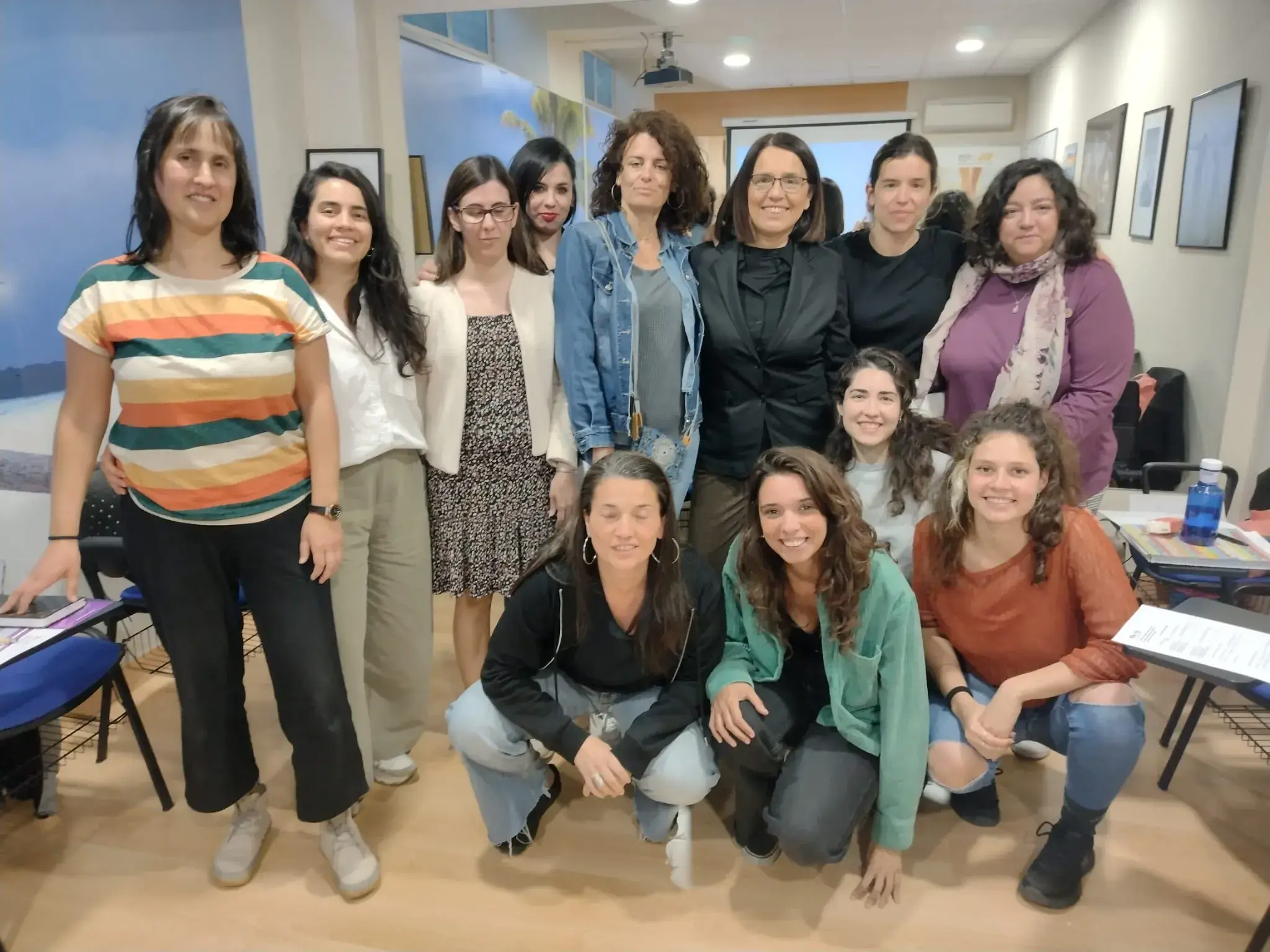 graciela y alumnas