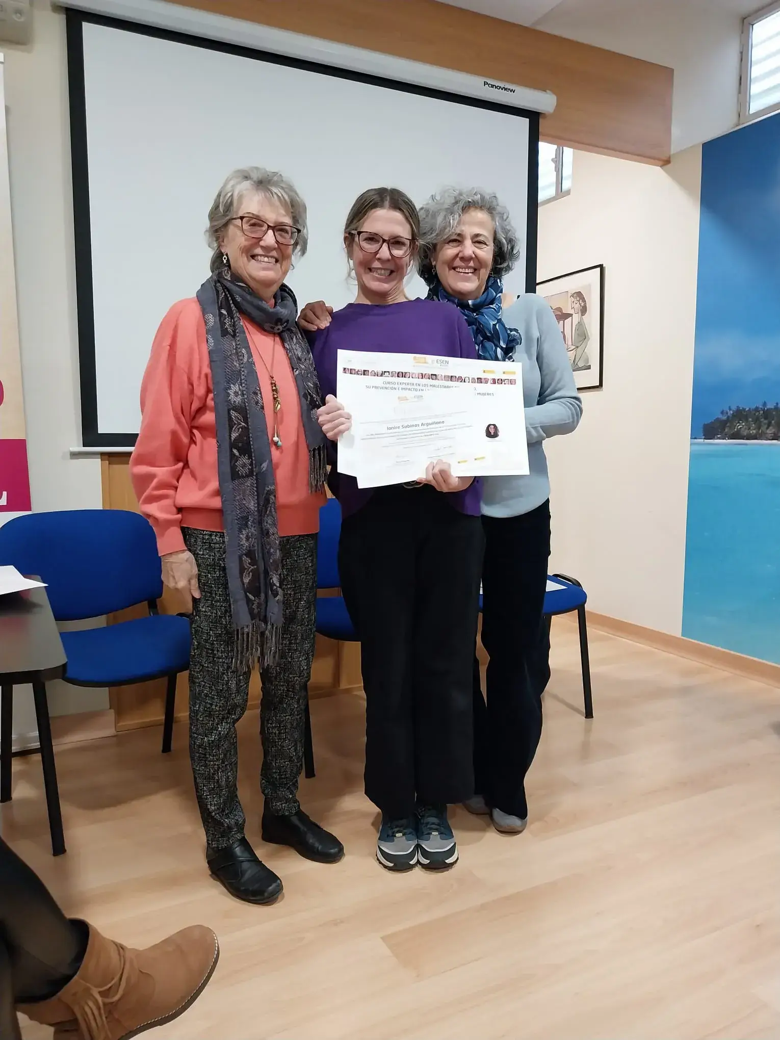 Clausura de la novena promoción del posgrado malestares diploma ianire